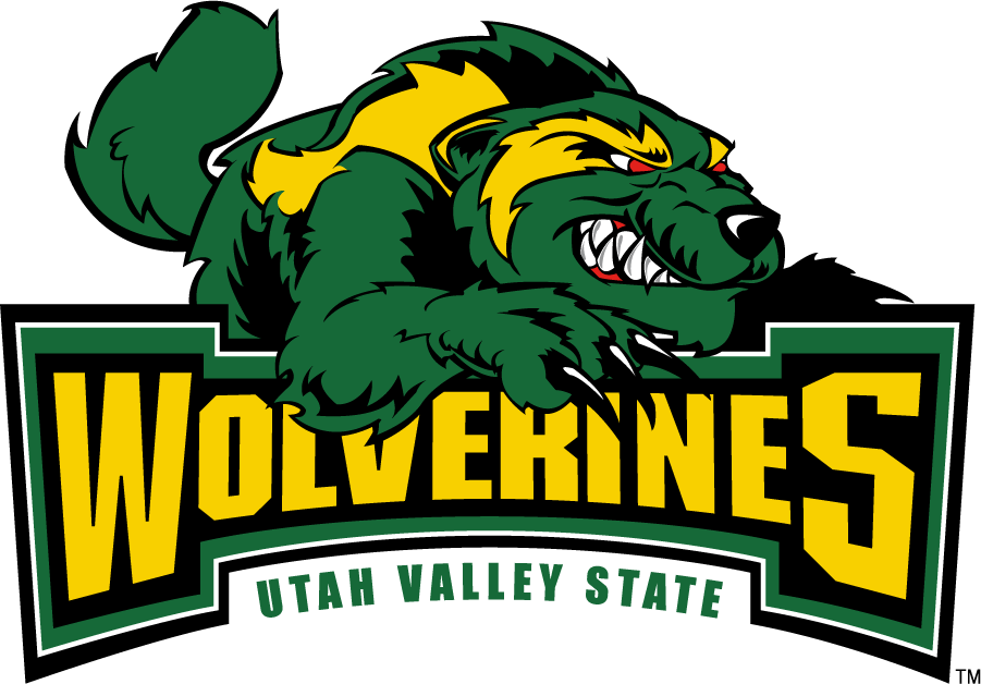 Utah Valley Wolverines 2004-2007 Secondary Logo diy DTF decal sticker